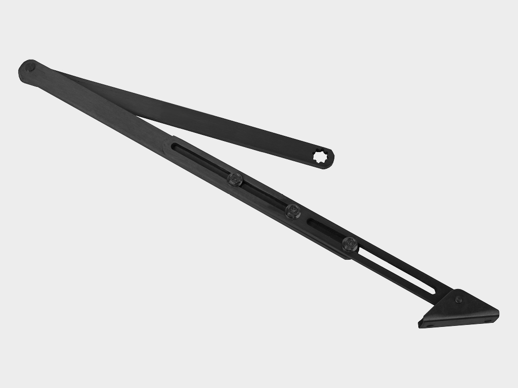 Рычаг привода ad-swing (ad-распашной) для открывания двери наружу.